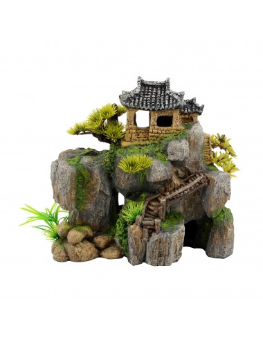 AQUAVIE – DECO R HABITAT ASIAT HOUSE – 28 x 18 x 24,5 cm