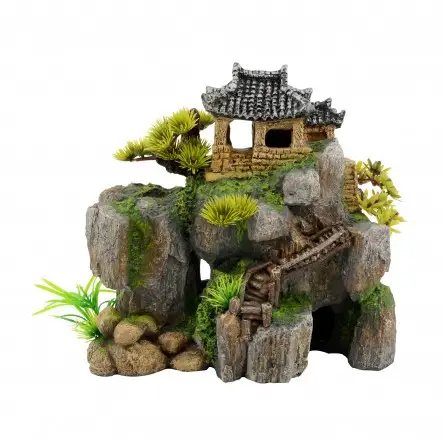 AQUAVIE - DECO R HABITAT AZIATISCHE HUIS - 28x18x24.5cm AQUAVIE - DECO R HABITAT AZIATISCHE HUIS - 28x18x24.5cm