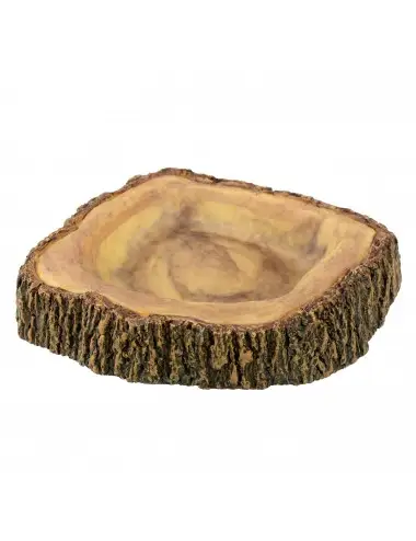 AQUAVIE - BEBEDOR DE MADEIRA DECO R TERRA 12 - 11,8x9,2x2,5cm