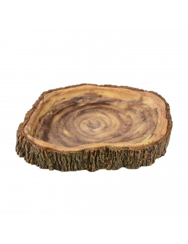 AQUAVIE - DECO R TERRA ABREUVOIR BOIS 20 - 19,5x15x3cm