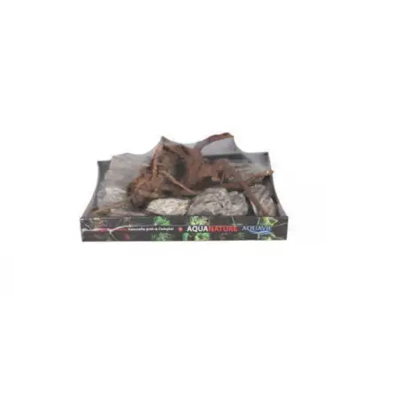 AQUAVIE - Kit Aquanature - Surtido piedra vid y gris AQUAVIE - Kit Aquanature - Surtido piedra vid y gris