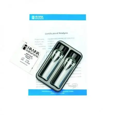 Hanna Instruments - Solución de calibración de fosfato (rango estrecho) - Para fotómetro Checker® HC - HI713-11 Hanna Instruments - Solución de calibración de fosfato (rango estrecho) - Para fotómetro Checker® HC - HI713-11