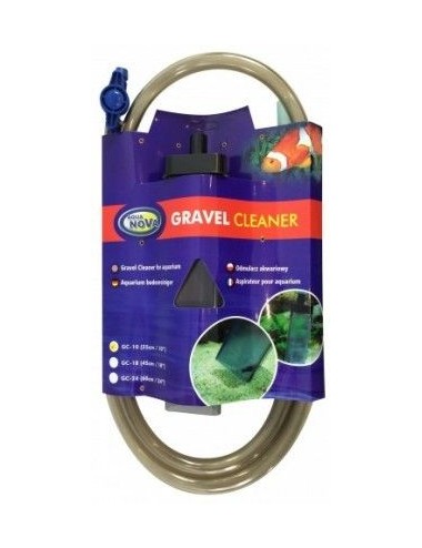 AQUA NOVA - Detergente per ghiaia - GC-10 - 25cm/10" - Detergente per acquari