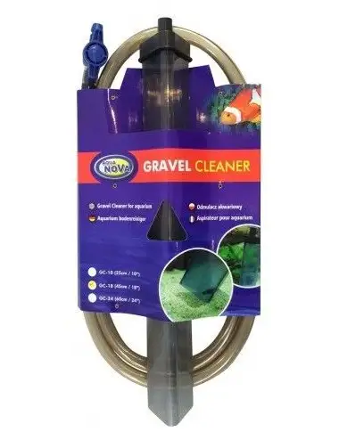 AQUA NOVA - Detergente per ghiaia - GC-18 - 45cm - Campana per acquario