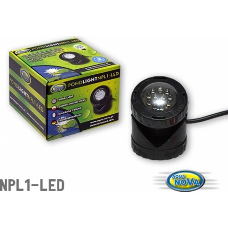 AQUA NOVA - Pond Light - NPL1-LED - 1.6W - Eclairage pour bassin de jardin Aqua Nova - 1
