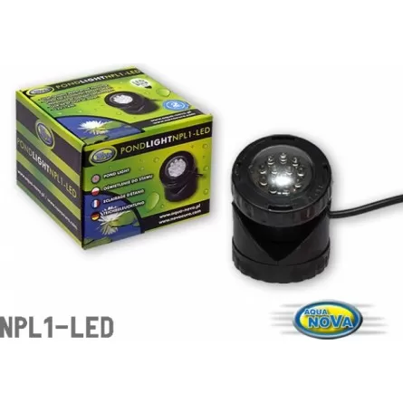 AQUA NOVA - Pond Light - NPL1-LED - 1.6W - Eclairage pour bassin de jardin Aqua Nova - 1