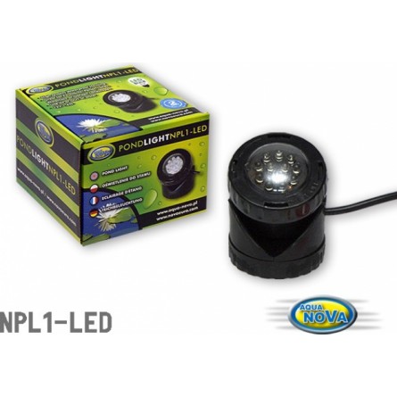 AQUA NOVA - Svjetlo za ribnjak - NPL1-LED - 1,6 W - Aqua Nova vrtno osvjetljenje za ribnjak - 1 AQUA NOVA - Svjetlo za ribnjak - NPL1-LED - 1,6 W - Aqua Nova vrtno osvjetljenje za ribnjak - 1