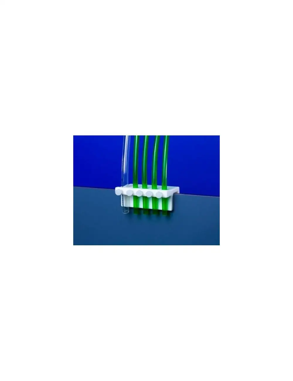 AQUACONNECT - Support de fixation pour 5 tuyaux de pompes doseuses AQUACONNECT - Support de fixation pour 5 tuyaux de pompes doseuses