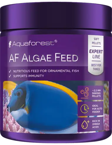 AQUAFOREST - AF Algae Feed L - 120g - Hrana za rastlinojede ribe