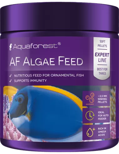 AQUAFOREST - AF Algae Feed L - 120g - Hrana za ribe biljojede