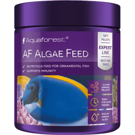 AQUAFOREST - AF Algae Feed L - 120g - Food for herbivorous fish