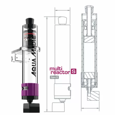 AQUA MEDIC - Multi reactor S - Gen II - All-in-one acrylic glass filtration system