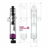 AQUA MEDIC - Multi reactor M - Gen II - All-in-one filtration system made of acrylic glass