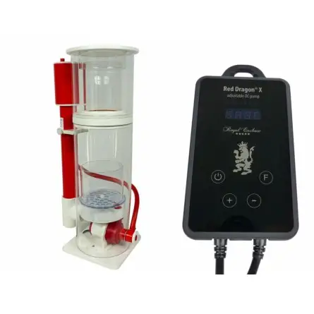ROYAL EXCLUSIV - Mini Bubble King 160 con Red Dragon X DC 12/24V - Skimmer para acuarios de 200 a 500L ROYAL EXCLUSIV - Mini Bubble King 160 con Red Dragon X DC 12/24V - Skimmer para acuarios de 200 a 500L