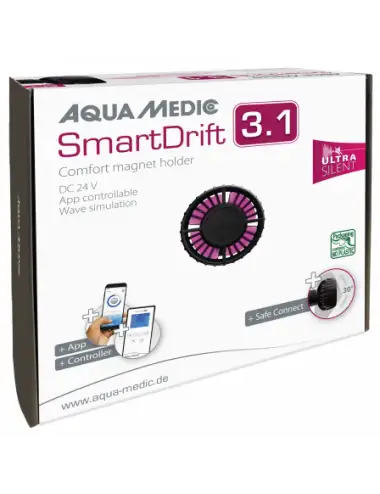 AQUA MEDIC - Serie SmartDrift 3.1 - Bomba de circulación compacta 4.600 l/h