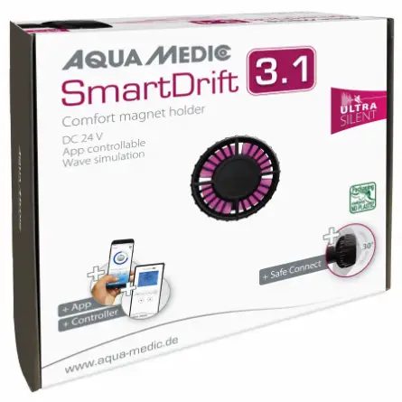 AQUA MEDIC - Serie SmartDrift 3.1 - Bomba de circulación compacta 4.600 l/h AQUA MEDIC - Serie SmartDrift 3.1 - Bomba de circulación compacta 4.600 l/h