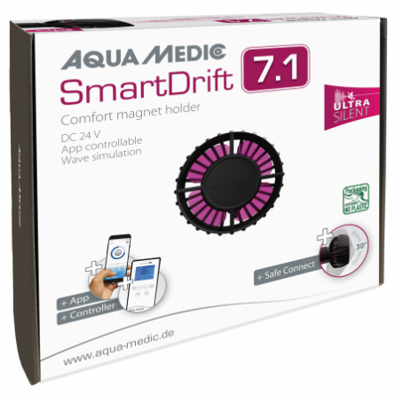 AQUA MEDIC - SmartDrift 7.1 series - Pompe de brassage compacte 10.500 l/h AQUA MEDIC - SmartDrift 7.1 series - Pompe de brassage compacte 10.500 l/h