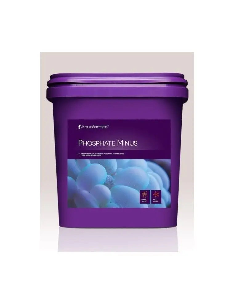 AQUAFOREST - Phosphate minus - 5L - Résine anti-phosphates pour aquarium
