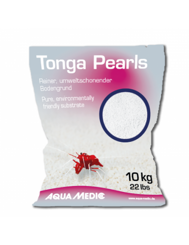 AQUA MEDIC - Pérolas de Tonga - 10 kg - Substrato puro e amigo do ambiente