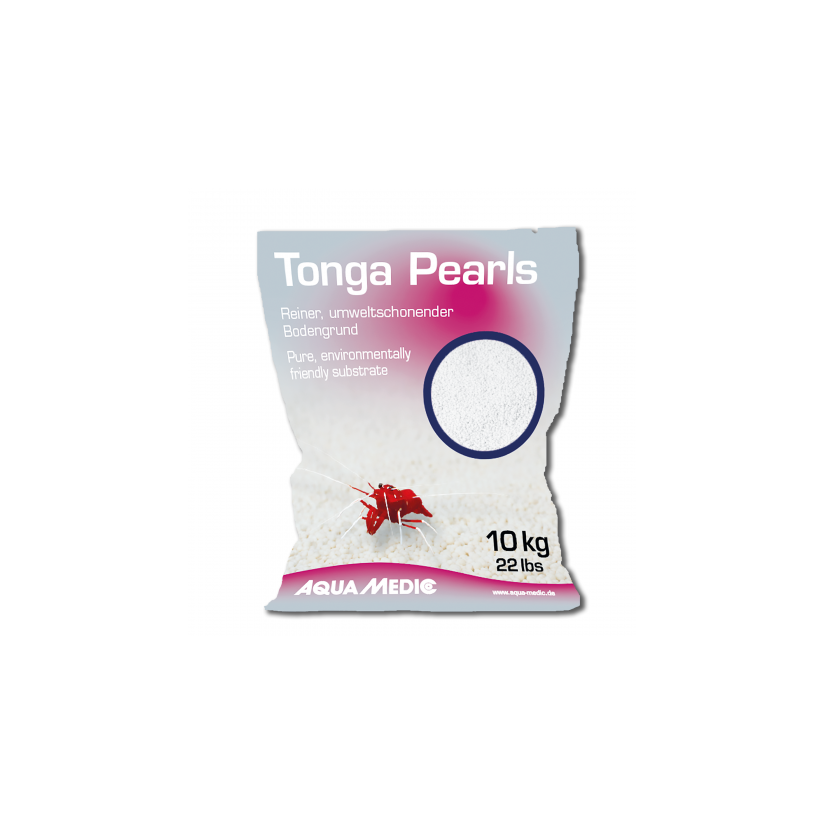 AQUA MEDIC - Tonga Pearls - 10 kg - Substrat pur et respectueux de l'environnement