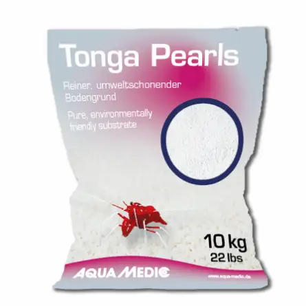 AQUA MEDIC - Pérolas de Tonga - 10 kg - Substrato puro e amigo do ambiente AQUA MEDIC - Pérolas de Tonga - 10 kg - Substrato puro e amigo do ambiente