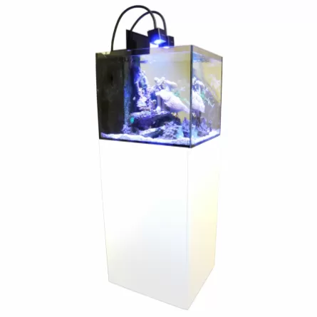 AQUA MEDIC - Cubicus CF Qube- Blanc - Aquarium marin complet avec système de filtration