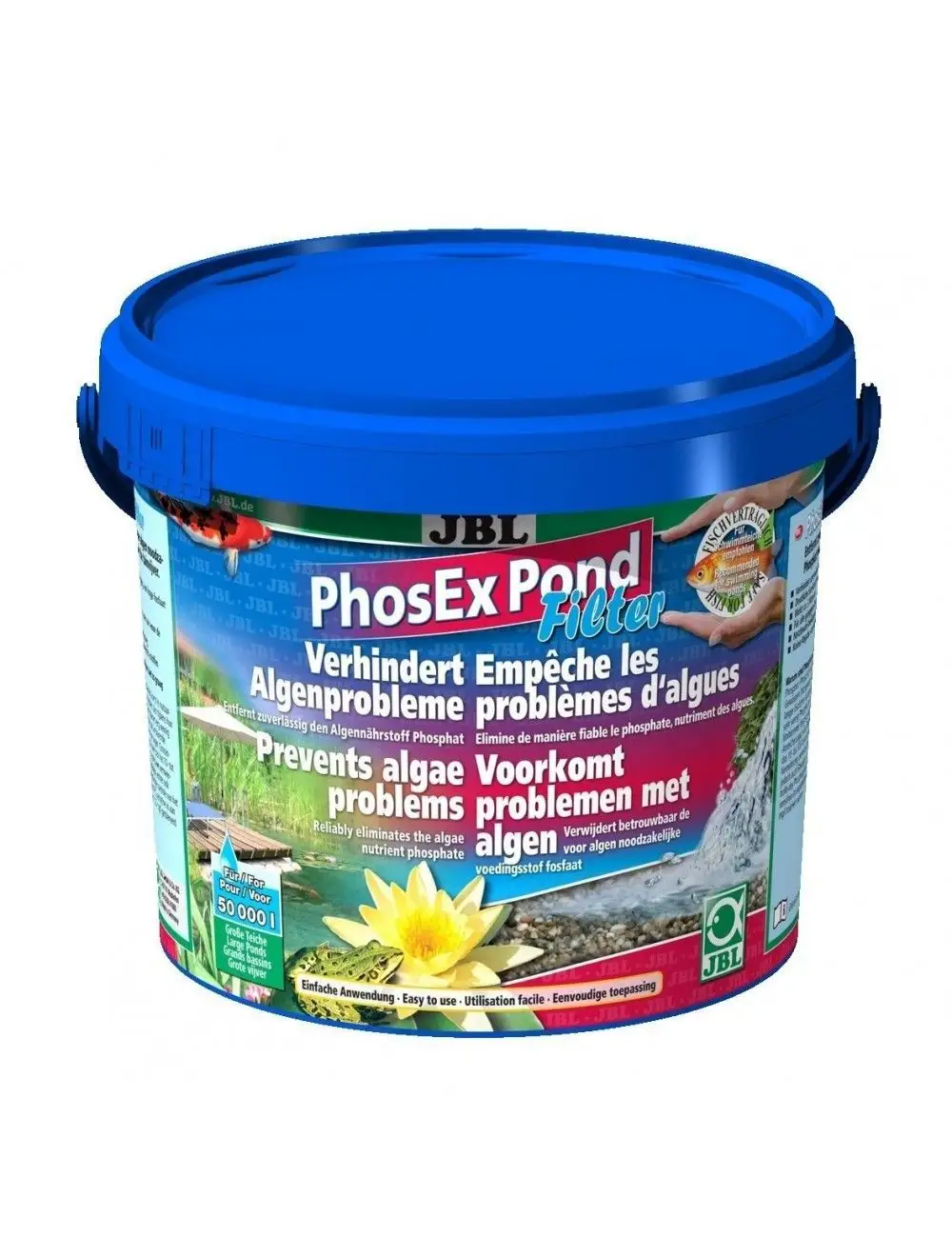 JBL - PhosExPond Filter - 2,5 kg - Eliminador de fosfato para filtros de estanque JBL - PhosExPond Filter - 2,5 kg - Eliminador de fosfato para filtros de estanque