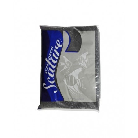 SCALARE - Schwarzer Kies - 1-3 mm - 9 kg Scalare - 1 SCALARE - Schwarzer Kies - 1-3 mm - 9 kg Scalare - 1