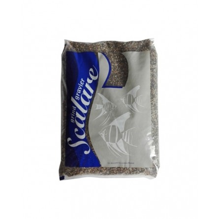 SCALARE - Cascalho fino escuro - 1-2 mm - 10 kg SCALARE - Cascalho fino escuro - 1-2 mm - 10 kg