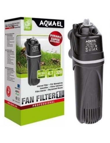 AQUAEL - Fan 1 Plus – 320 L/H - filtre interne