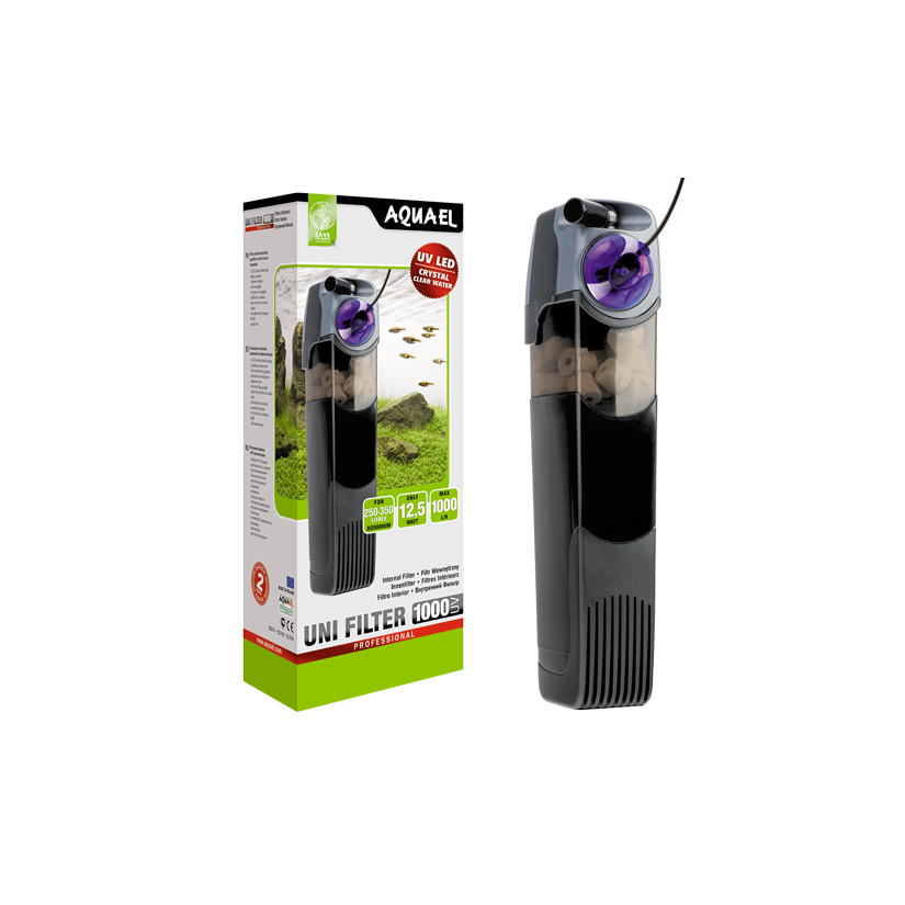 AQUAEL - Unifilter UV 1000 – 1000L/H - UV-binnenfilter
