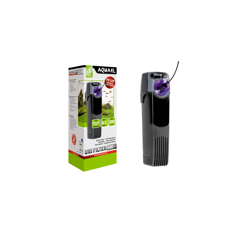 AQUAEL - Unifilter UV 500 – 500L/H - UV-binnenfilter