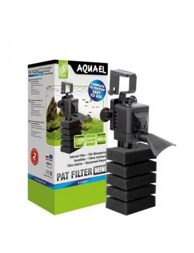 AQUAEL - PAT Mini - 400l/h - filtro interno turbina miniaturizzato