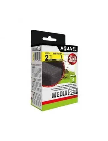 AQUAEL - Standardna filtarska pjena za filtar Fan 1 Plus - x2
