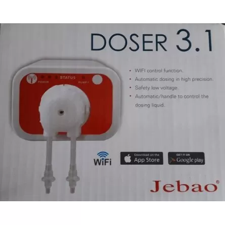 JECOD - Bomba Dosadora 1 Via - Bomba Dosadora 3.1 - Wi-Fi