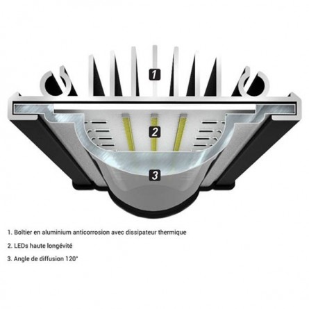 AQUATLANTIS - EasyLED Universal 2.0 - Eau Douce 6800 K - 1450 mm