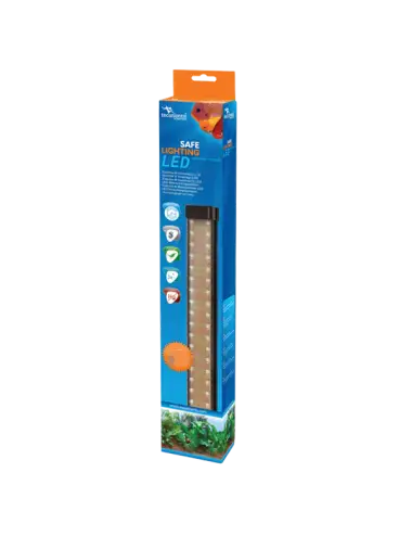 AQUATLANTIS - Safe Lighting 65 LED 6 W - Rampa LED para acuarios de agua dulce