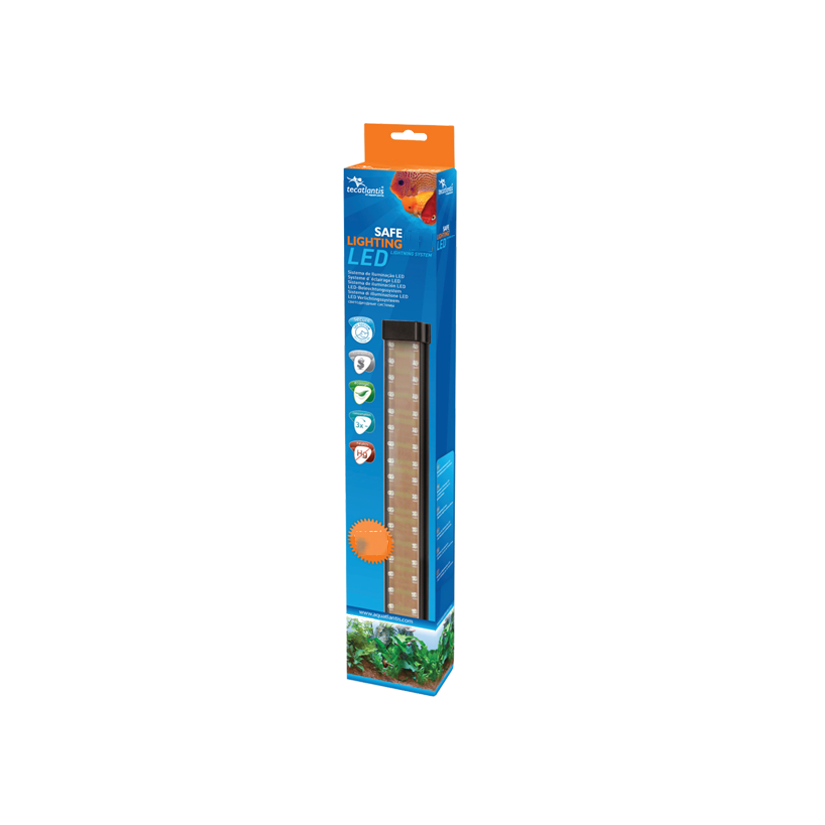 AQUATLANTIS - Safe Lighting 65 LED 6 W - LED ramp for freshwater aquarium