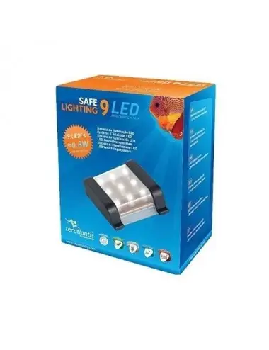 AQUATLANTIS - Safe Lighting 9 LED 0,8 W - Rampe LED pour aquarium d'eau douce