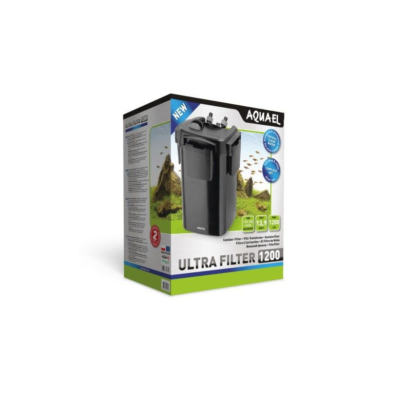 AQUAEL - Ultra Filter - 1200 - 1200 l/h - Filtre 160-300 L