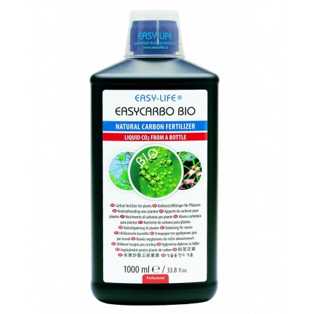 EASY LIFE - EasyCarbo Bio - 1000ml - Source liquide naturelle de carbone pour plantes d'aquarium