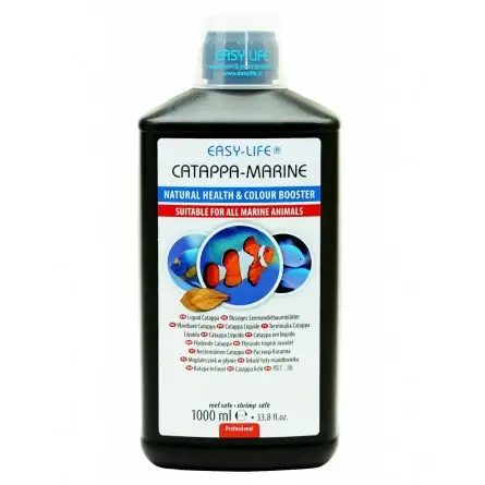 EASY LIFE - Catappa Marine - 1000ml - Acondicionador de agua para acuario de agua salada EASY LIFE - Catappa Marine - 1000ml - Acondicionador de agua para acuario de agua salada