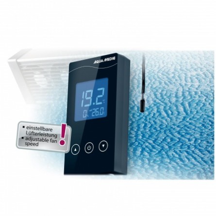 AQUA MEDIC - Cool control - Appareil numérique de mesure et de réglages pour la commande de ventilateurs