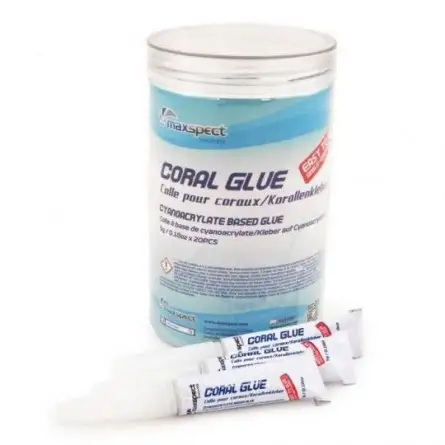 MAXSPECT - Coral Glue Stick - 20 x 5g - Pegamento para corales MAXSPECT - Coral Glue Stick - 20 x 5g - Pegamento para corales