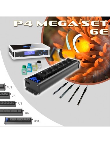 GHL - ProfiLux 4 Mega set 6E - Black - GHL aquarium control computer - 1