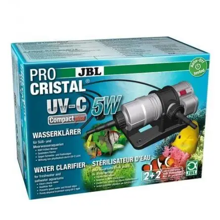 JBL - ProCristal Compact Plus - 5W - Filtro UV para acuarios de hasta 300l