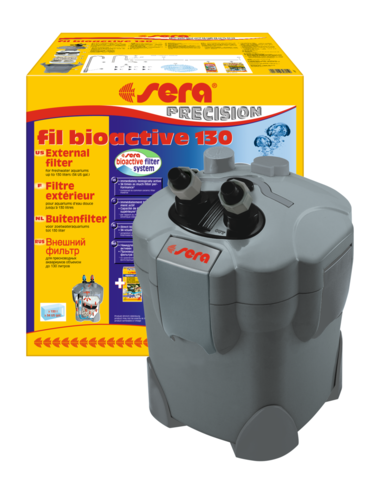 SERA - Bioactieve draad 130 − Buitenfilter 130l - voor zoetwateraquaria met UV-C