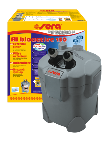 SERA - Fil bioactive 130 − Filtro externo 130l - para acuarios de agua dulce con UV-C