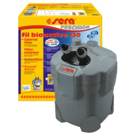 SERA - Fil bioactive 130 − Filtre extérieur 130l - pour aquariums d’eau douce avec UV-C SERA - Fil bioactive 130 − Filtre extérieur 130l - pour aquariums d’eau douce avec UV-C