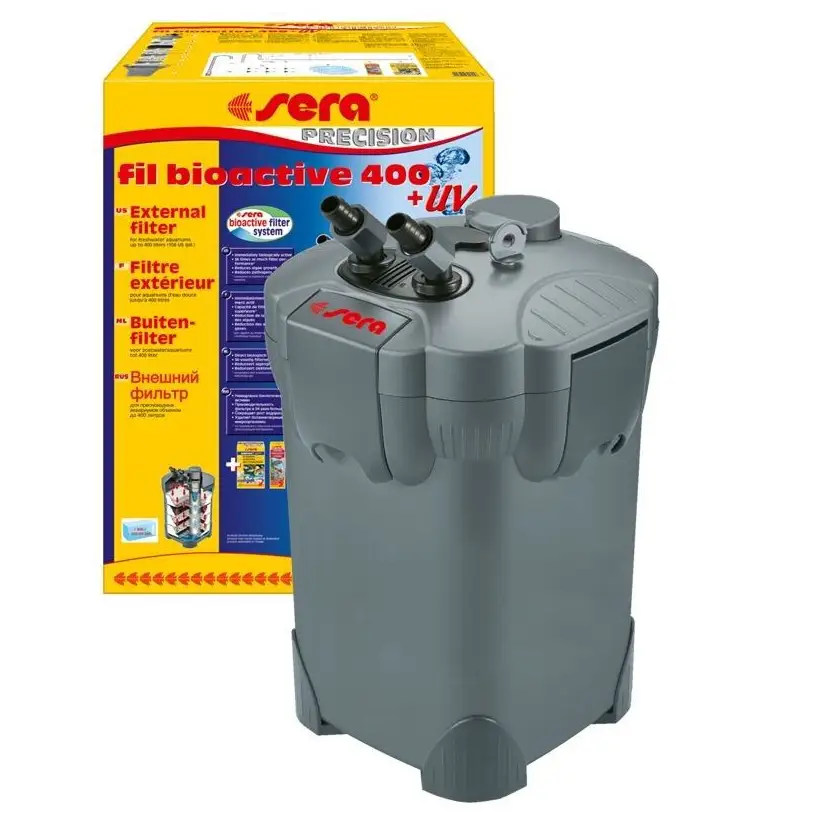 SERA - Fil bioactive 400 + UV − External filter 400l - for freshwater aquariums with UV-C